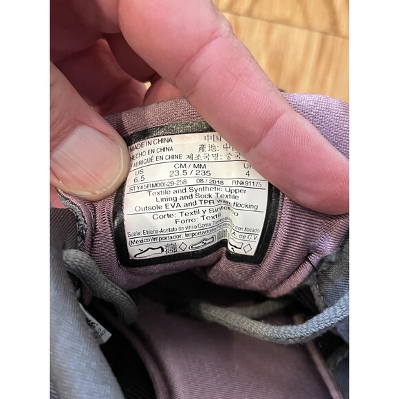 Fila Memory Foam Running Shoes Womens Size 6.5 Gray Mesh Athletic 5RM00529 - Picture 10 of 10